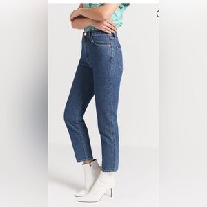 Current/Elliott Blue Ankle Jeans